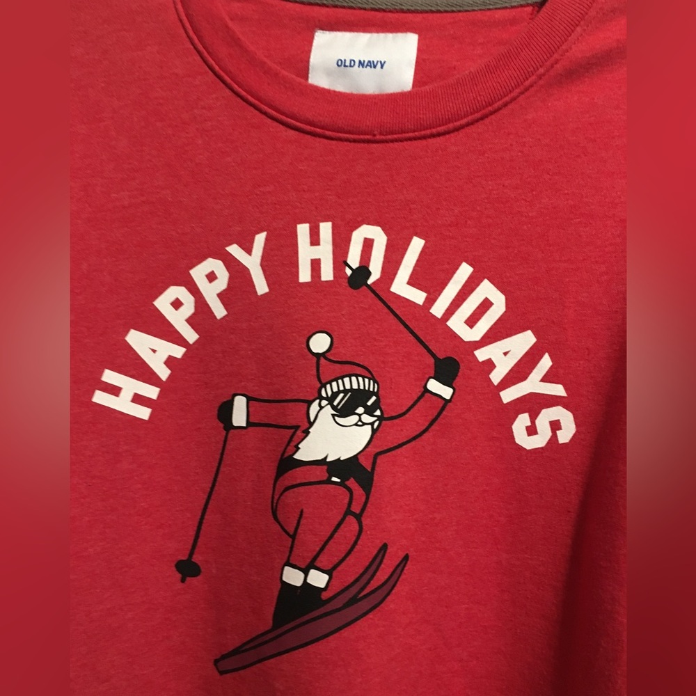 Unisex Old Navy Santa 🎅 Sweatshirt